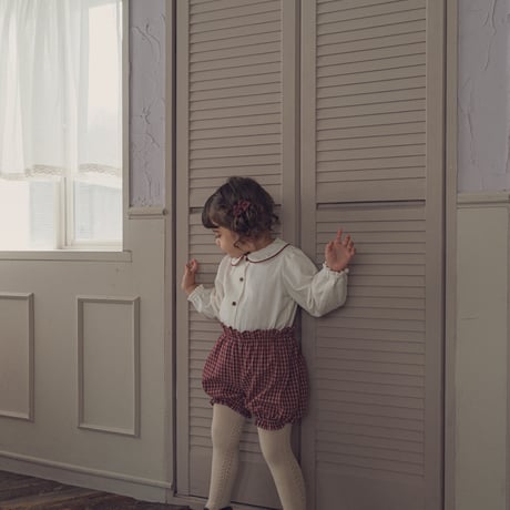 Coco long blouse / Vanilla berry