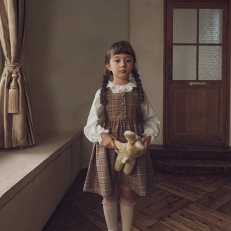 Financier dress / Camel check