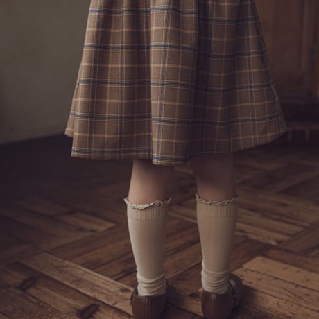 Financier dress / Camel check
