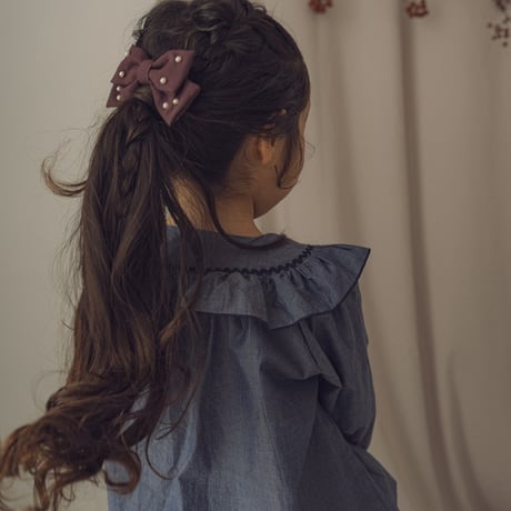 Peter blouse / Chambray blue