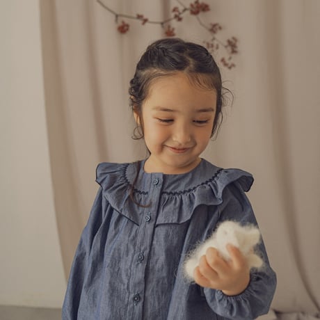 Peter blouse / Chambray blue