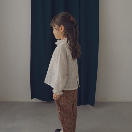 Sarrouel pants / Chocolate flower
