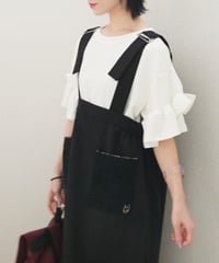 Square Pocket Jumper Skirt
