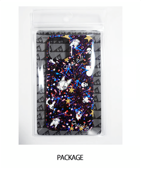 iPhoneソフトケース/CRYSTALBALL monogram/ベージュ