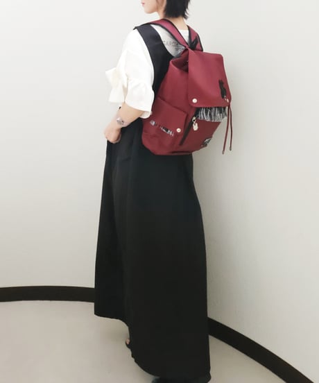 Square Pocket Jumper Skirt