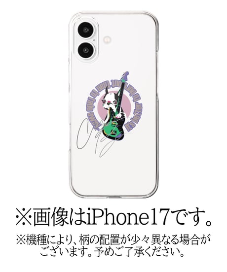 iPhoneハードクリアケース/Out of the blue