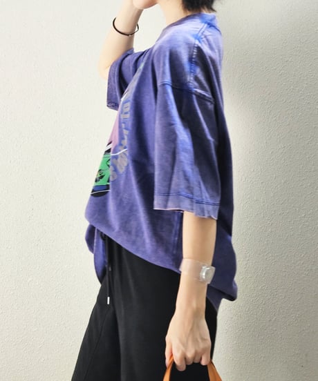 Out of the blue Burnout T-shirt