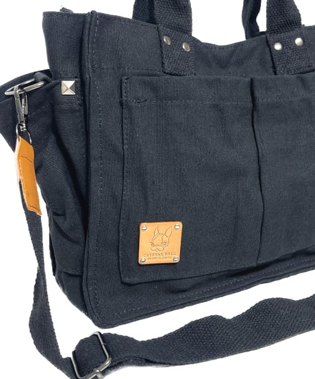 【予約販売】ツインポケットキャンバスバッグ