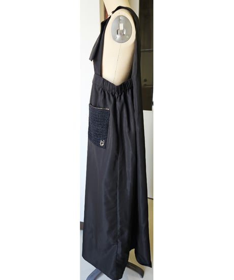 Square Pocket Jumper Skirt