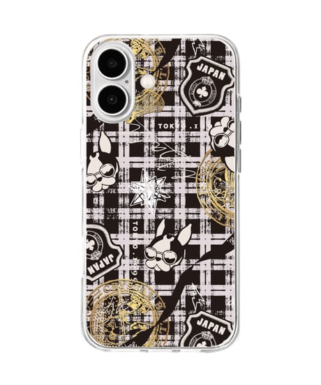 iPhoneソフトケース/Lunettes de soleil Hippie