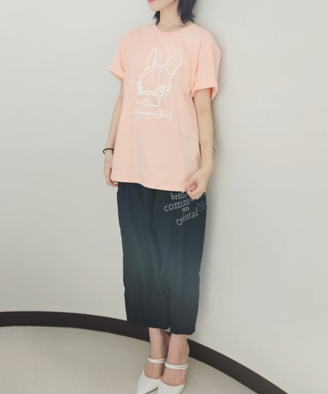 Hippie＆肉球 Embroidered Balloon Pants