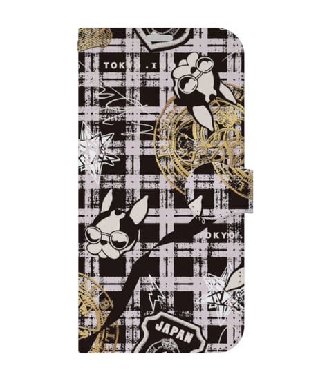 手帳型iPhoneケース/Lunettes de soleil Hippie