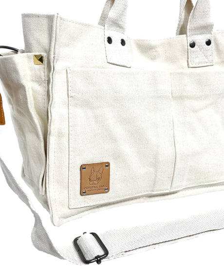 【予約販売】ツインポケットキャンバスバッグ