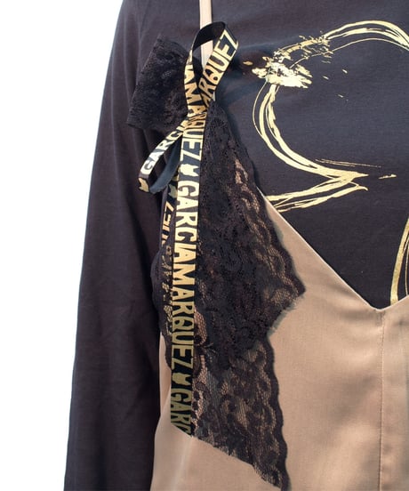 【限定再入荷】サテンキャミワンピ