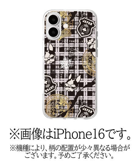 iPhoneソフトケース/Lunettes de soleil Hippie