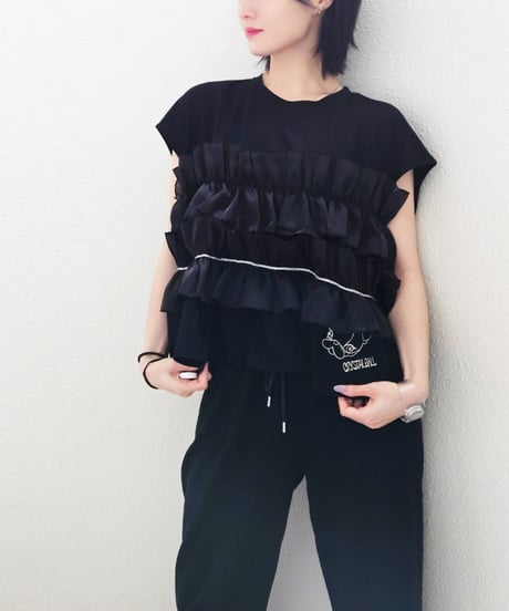 Volume Frill Tunic