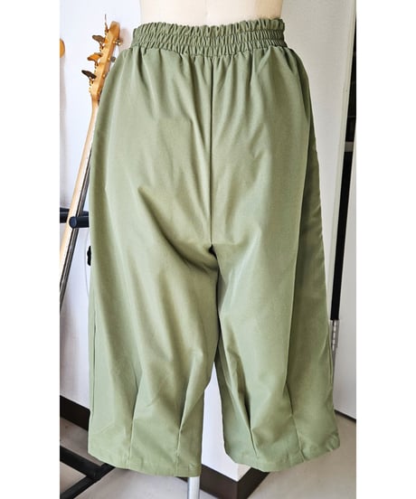Hippie＆肉球 Embroidered Balloon Pants