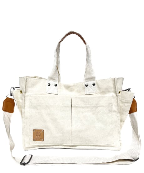 【予約販売】ツインポケットキャンバスバッグ