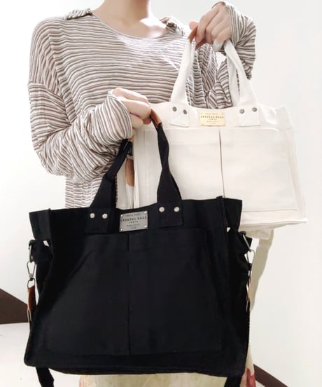 【予約販売】ツインポケットキャンバスバッグ