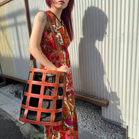 leather design shoulder bag