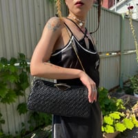 leather braid bag