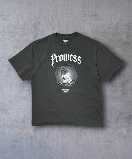 PS PRAYING HANDS T-shirt (Front print) FADED GRAY
