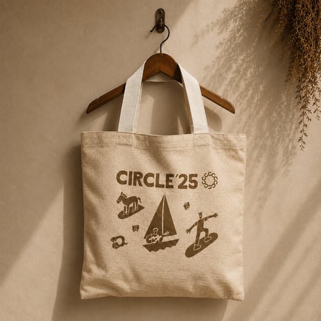 CIRCLE'25 ジュートコットントート