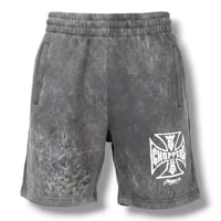 WCC WORN CROSS SHORT - VINTAGE BLACK