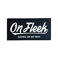 On Fleek ラバーワッペン（マジックテープ式）