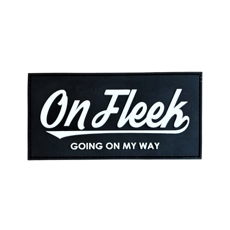 On Fleek ラバーワッペン（マジックテープ式）