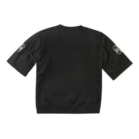 WCC CHOP SLEEVE SWEATER - BLACK