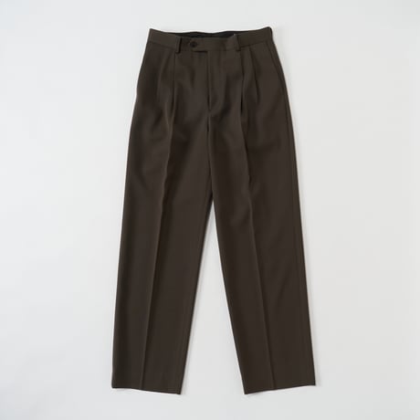 AURALEE (オーラリー) / *Light Wool Max Gabardine Two-tuck Slacks