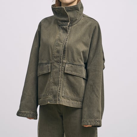 Christian Wijnants (クリスチャン・ワイナンツ) / Denim Jacket With Standing Collar