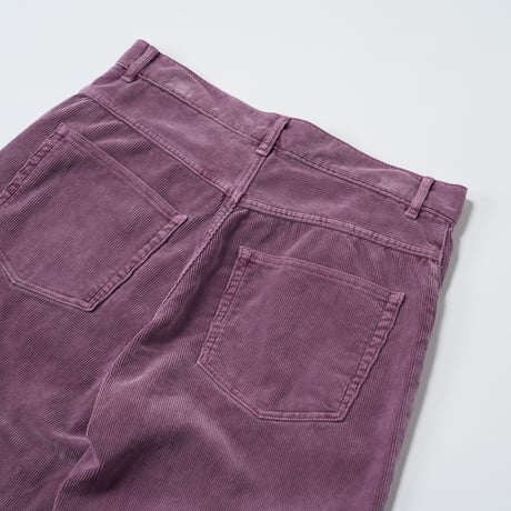 AURALEE (オーラリー) / Garment-Dyed Finx Corduroy 5P Wide Pants