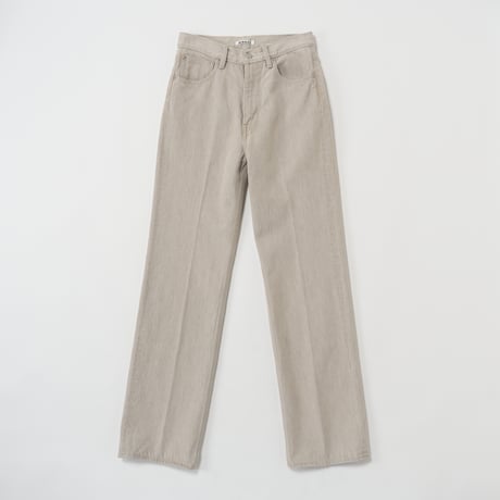 AURALEE (オーラリー) / Faded Hard Twist Brown Denim 5P Pants
