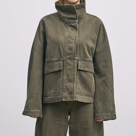 Christian Wijnants (クリスチャン・ワイナンツ) / Denim Jacket With Standing Collar