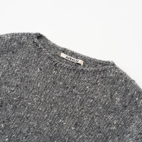AURALEE (オーラリー) /  Low-Gauge Homespun Tweed Knit P/O