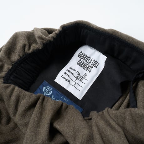 GABRIELA COLL GARMENTS (ガブリエラ コール ガーメンツ) / Heavy Wool Crossed Trousers