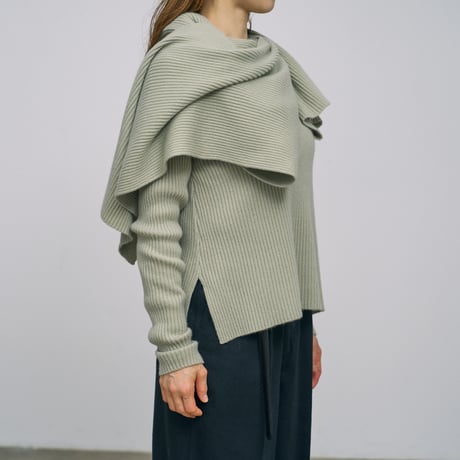 Christian Wijnants (クリスチャン・ワイナンツ) / Ribbed Sweater With Scarf