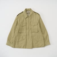 AURALEE (オーラリー) / Brushed Silk Linen Satin Padded Military Blouson