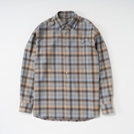AURALEE (オーラリー) / Super Light Wool Check Shirt