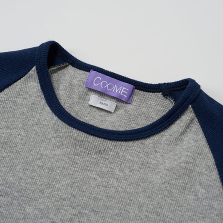 COOME (コーメ) / Raglan Bsby SS Tee