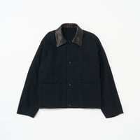blurhms (ブラームス) / Denim-Leather Short Jacket