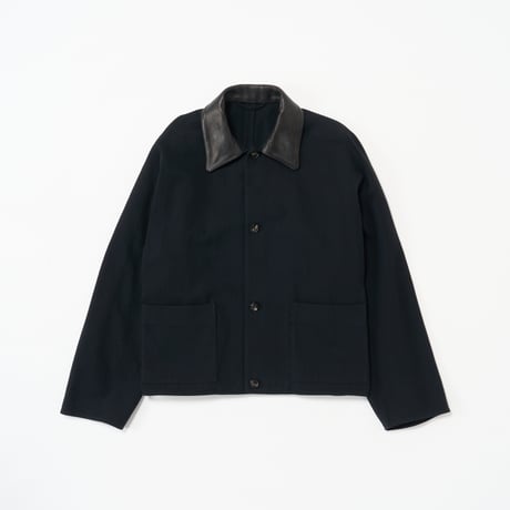 blurhms (ブラームス) / Denim-Leather Short Jacket