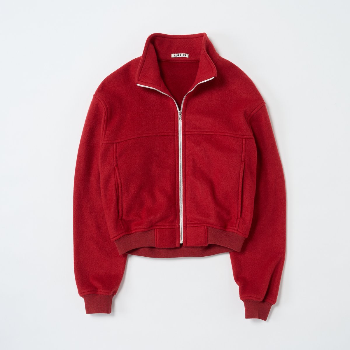 AURALEE (オーラリー) / Pure Silk Comfort Fleece Zip