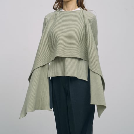 Christian Wijnants (クリスチャン・ワイナンツ) / Ribbed Sweater With Scarf