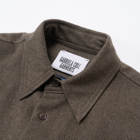 GABRIELA COLL GARMENTS (ガブリエラ コール ガーメンツ) / Heavy Wool Oversized Shirt