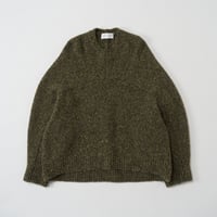 Christian Wijnants (クリスチャン・ワイナンツ) / Chunky Winter Sweater In Hairy Melange Yarn