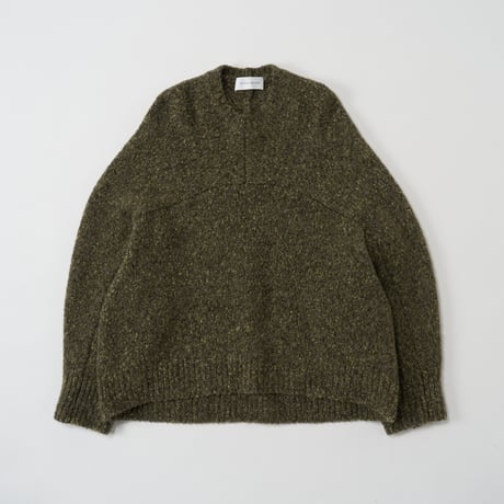 Christian Wijnants (クリスチャン・ワイナンツ) / Chunky Winter Sweater In Hairy Melange Yarn