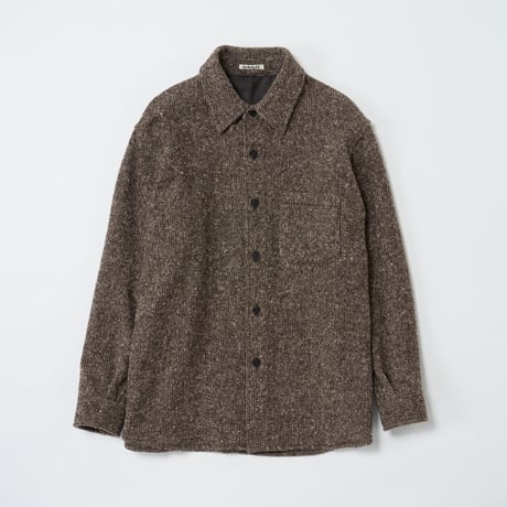 AURALEE (オーラリー) / Homespun Tweed Shirt Blouson